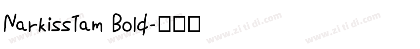 NarkissTam Bold字体转换